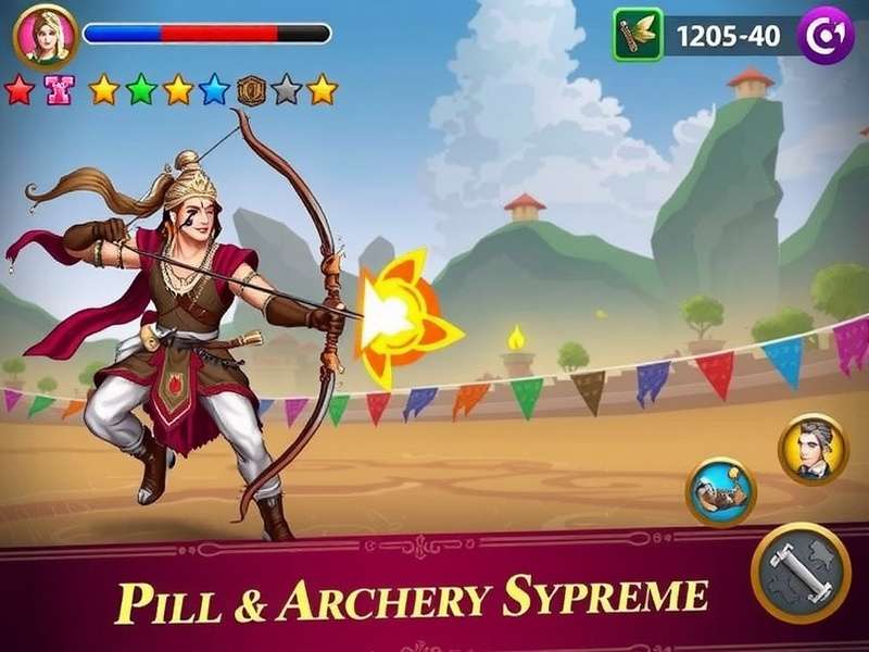 Arjuna S Archery Supreme Gameplay Screenshot